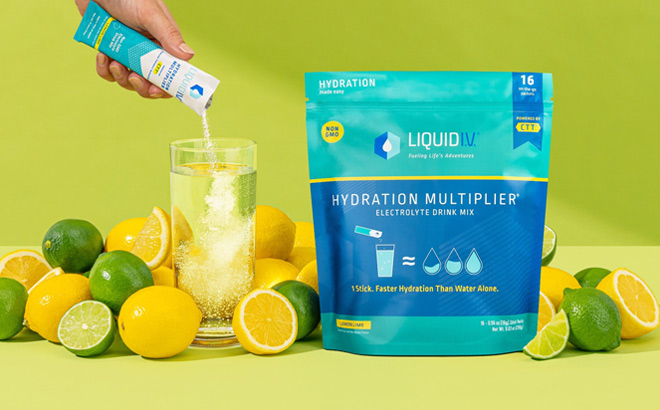 Liquid I V Multipliers 16 Pack in Lemon Lime
