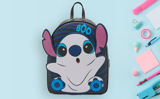 Loungefly Disney Lilo Stitch Ghost Stitch Glow In The Dark Mini Backpack