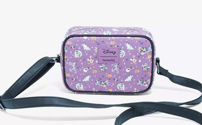 Loungefly Disney Mickey Mouse And Friends Vintage Halloween Crossbody Bag