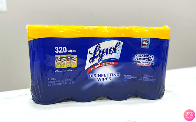Lysol 320 Count Disinfecting Wipes