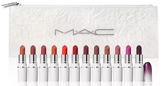 MAC 13 Piece Mini Powder Kiss Lipstick Set