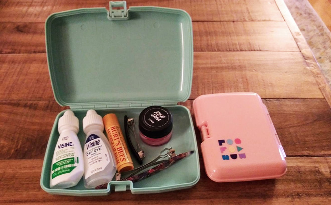 Makeup in Caboodles Case
