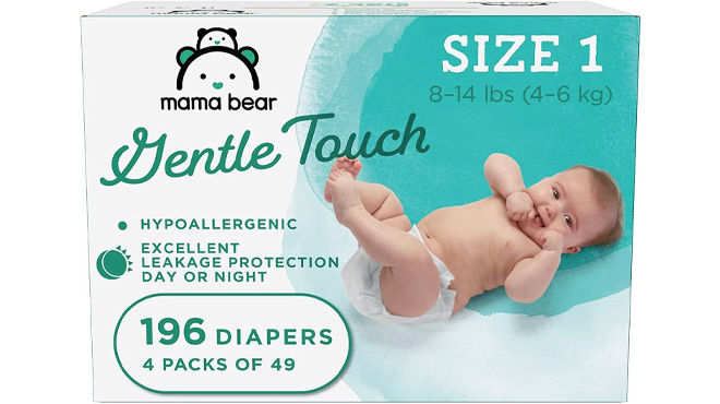 Mama Bear Diapers 196 Count
