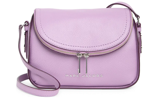 Marc Jacobs The Groove Leather Mini Messenger Bag Regal Orchid