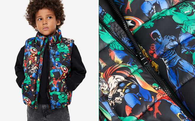 Marvel Puffer Vest