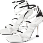 Michael Kors Imani Patent Leather Optic White Sandals