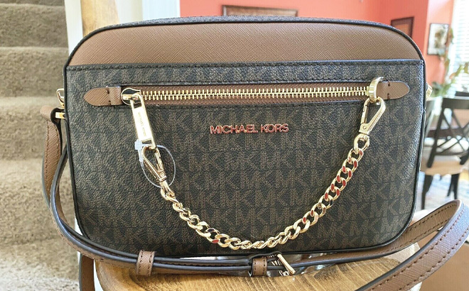 Michael Kors Jet Set Large Logo Crossbody Bag Michael Kors Jet Set Large Logo Crossbody Bag
