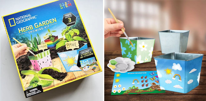 National Geographic Herb Garden Growing Kit National Geographic Herb Garden Growing Kit