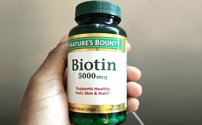 Natures Bounty Biotin Vitamin Supplement (120-count)