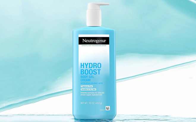 Neutrogena Hydro Boost Body Gel Cream Moisturizer with Hyaluronic Acid