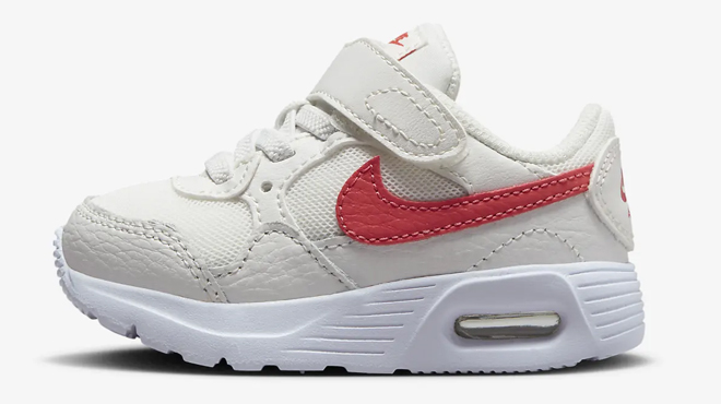 Nike Air Max SC Toddler Shoes in Summit White color