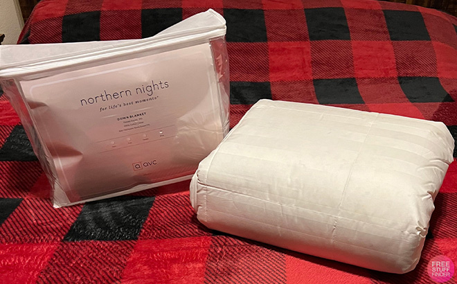 Northern Nights Down Blanket from QVC 1