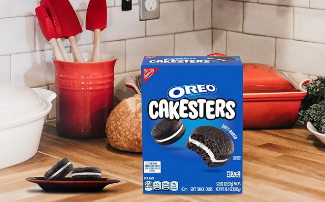 OREO Cakesters Soft Snack Cakes on the Table OREO Cakesters Soft Snack Cakes on the Table