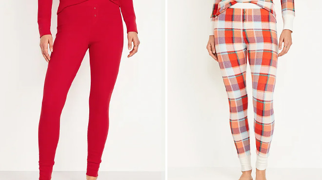 Old Navy Waffle Knit Pajama Leggings in Various Colors