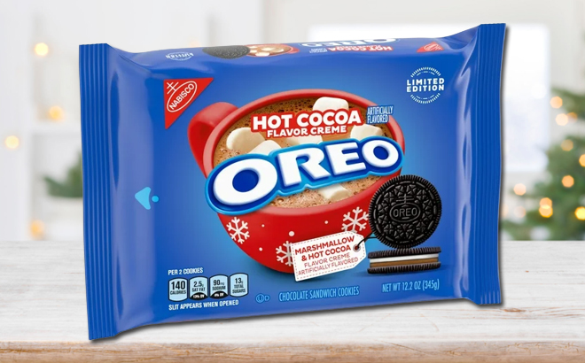 Oreo Hot Cocoa Cookies