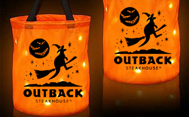 Outback Steakhouse Trick or Treat Bags