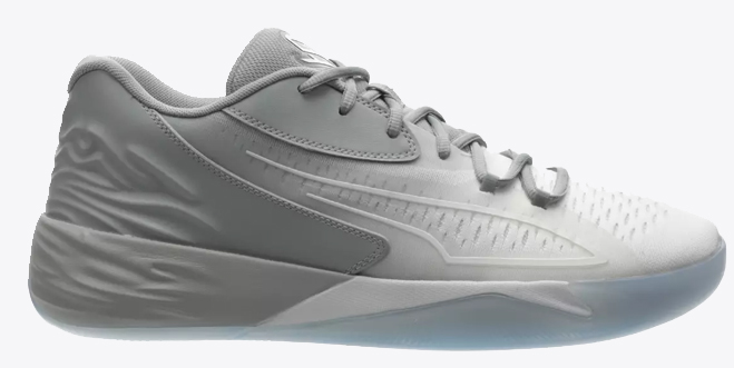 PUMA Womens Stewie 1 Basketball Shoes in Grey White