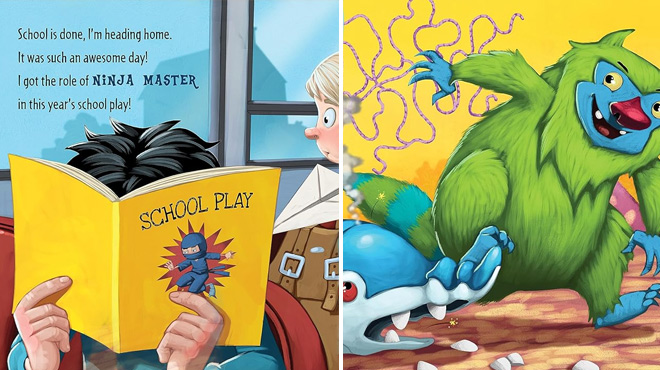 Pages from How to Catch a Monster Book