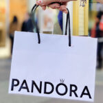 Pandora Jewelry Bag In a Hand