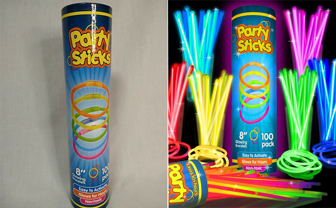 Party Sticks Glow in the Dark