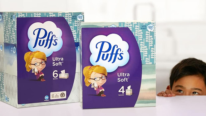 Puffs Ultra Soft Non Lotion Facial Tissue