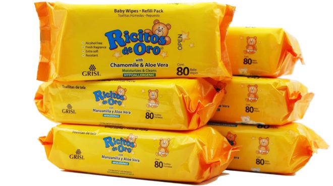 Ricitos de Oro 480 Count Baby Wipes
