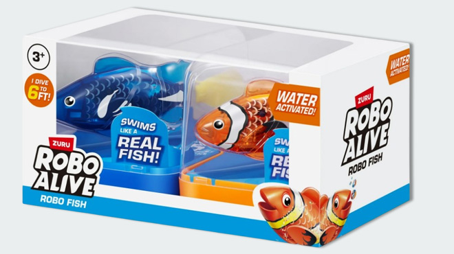 Robo Alive Robo Fish Robotic Swimming Fish Toy