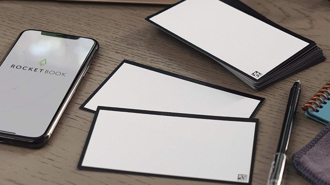 Rocketbook Cloud Cards Reusable Index Note Cards Rocketbook Cloud Cards Reusable Index Note Cards