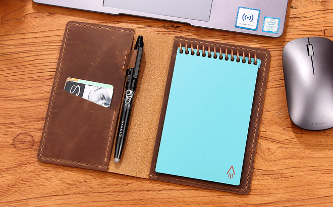 Rocketbook Mini Smart Reusable Notebook in Teal Color