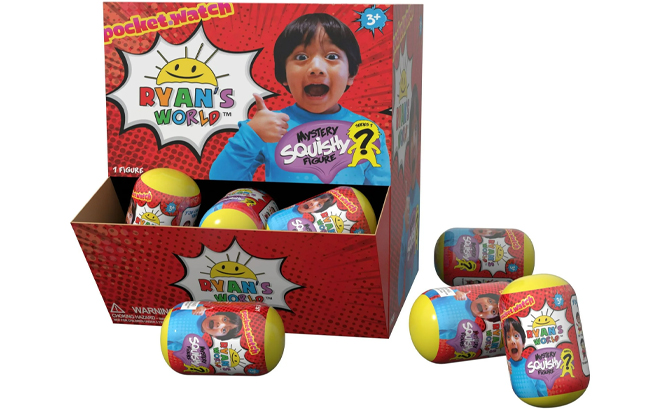 Ryans World Mystery Squishy Toys