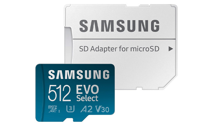 Samsung 512g Micro SD Memory Card