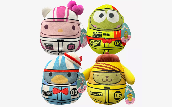 Squishmallows Hello Kitty And Friends Tokyo Speed Racing Plush