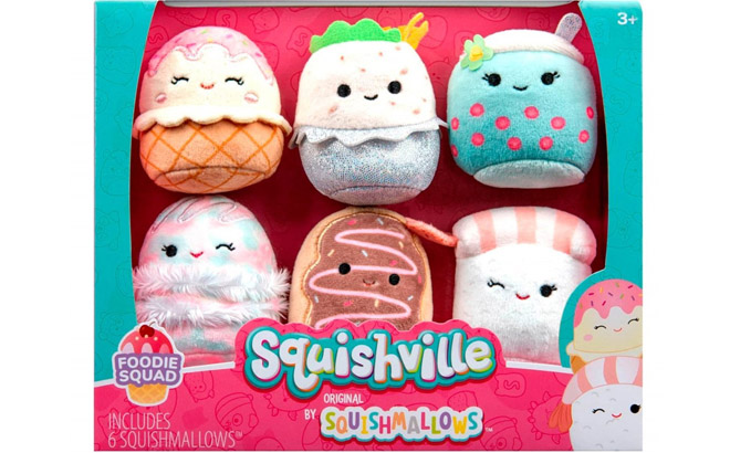 Squishville 6 Pack Multipack Foodie Squad