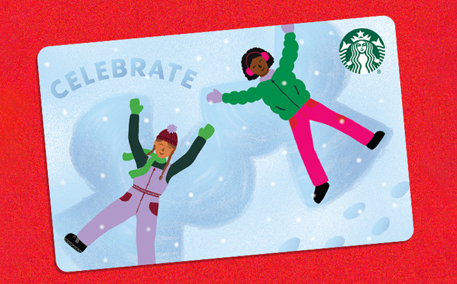 Starbucks Festive Gift Card