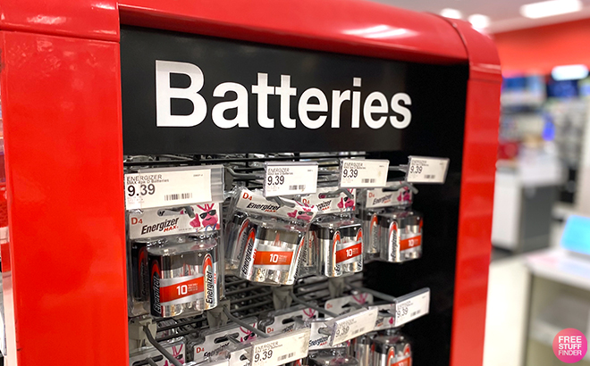 Target Energizer Max Batteries