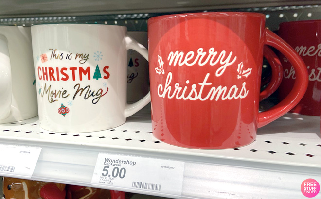 Target Wondershop Holiday Stoneware Merry Christmas 16oz Mug