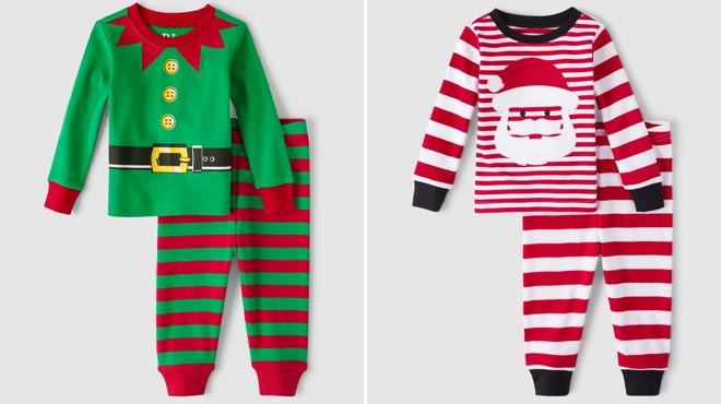 The Children's Place Baby & Toddler Crew Snug Fit Cotton Pajamas