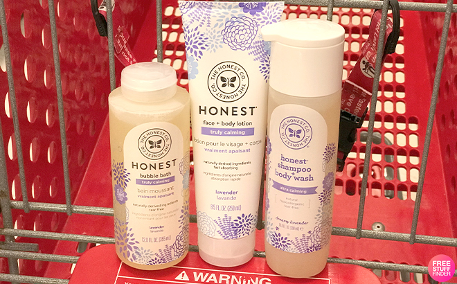 The Honest Company Baby Products on Cart