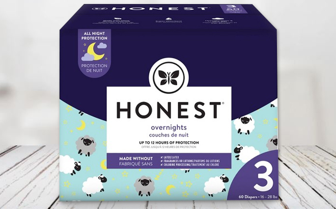 The Honest Company Clean Conscious Disposable Overnight Diapers