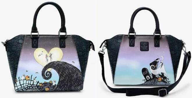 The Nightmare Before Christmas Jack Sally Moon Satchel Bag