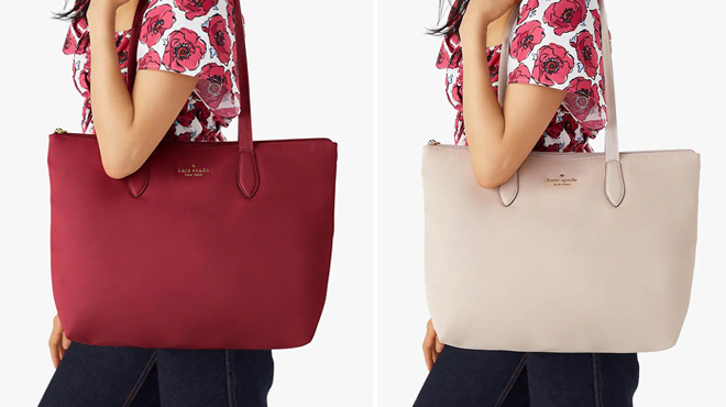 Two Colors of Kate Spade Mel Packable Tote