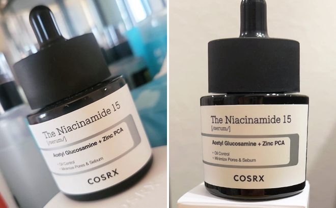 Two Images of COSRX Niacinamide Face Serum
