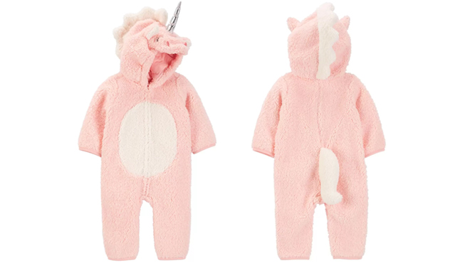 Two Images of Carters Baby Unicorn Costume