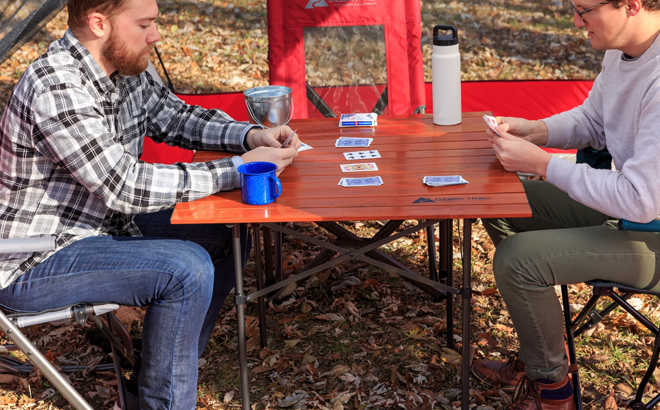 Ozark trail aluminum folding sales table