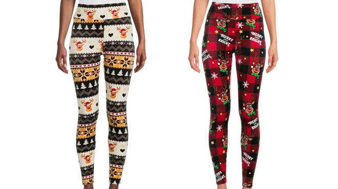 Juniors Holiday Leggings $7.98