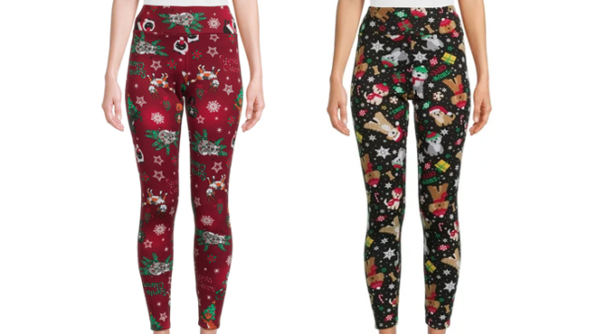 Juniors Holiday Leggings 7.98 Free Stuff Finder
