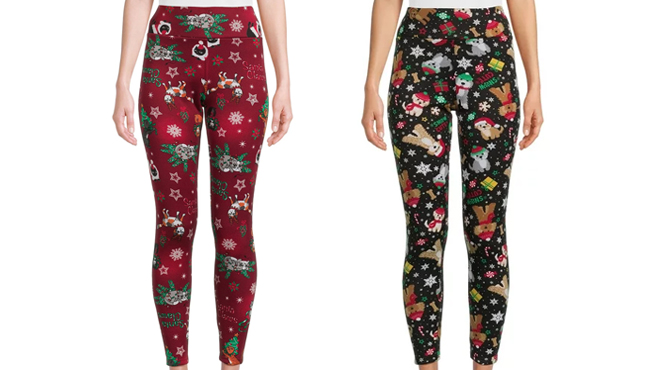 Juniors Holiday Leggings $7.98