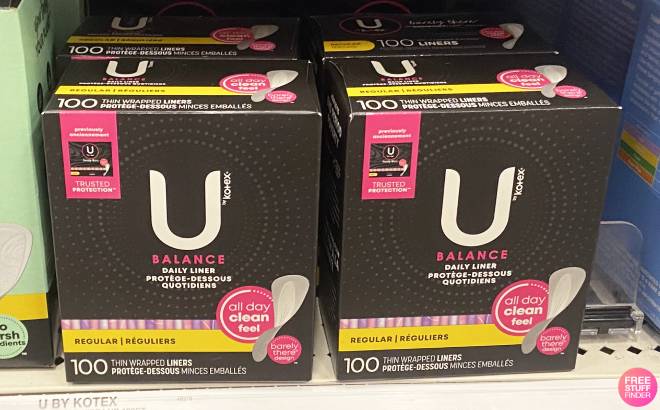 U by Kotex Balance Liners U by Kotex Balance Liners