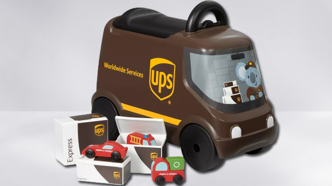 UPS Delivery Truck Ride On