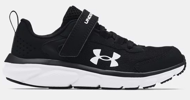Under Armour Boys Pre School Running Shoes in Black 1